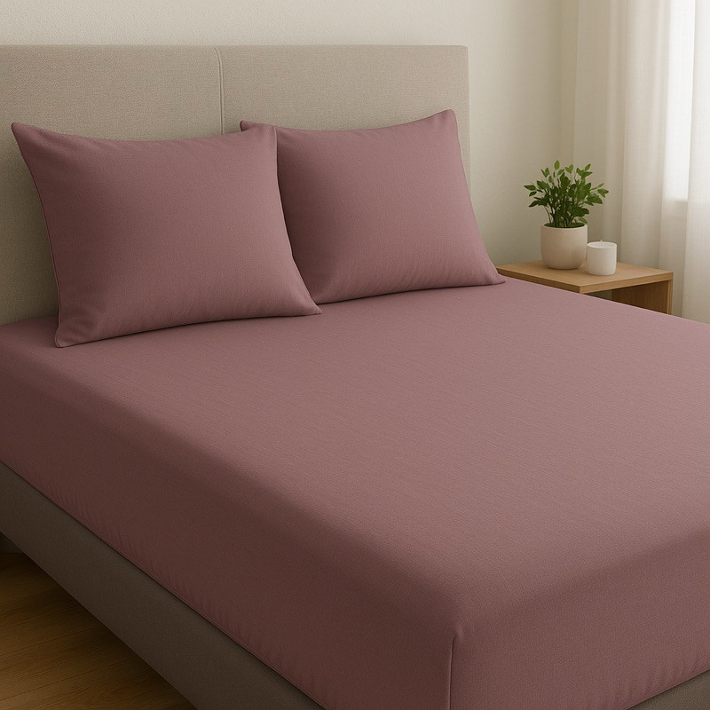 Jogo de Lençol Percal Toque de Algodão 3 Peças Casal Solteiro Queen