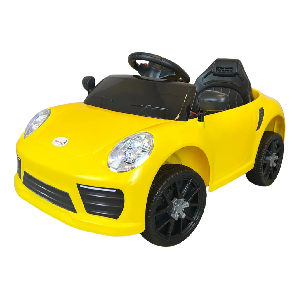 MINI CARRO ELETRICO INFANTIL AMARELO IMPORTWAY BW394AM 6V