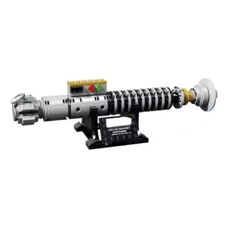 Blocos Montar Star Wars Sabre De Luz Luke Skywalker com 145 peças