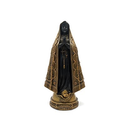 Imagem Nossa Senhora Aparecida Mármore Bronze 40cm