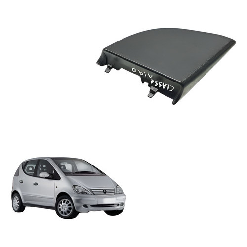 Acabamento Interno Retrovisor Mercedes Classe A 190 2005 Preto