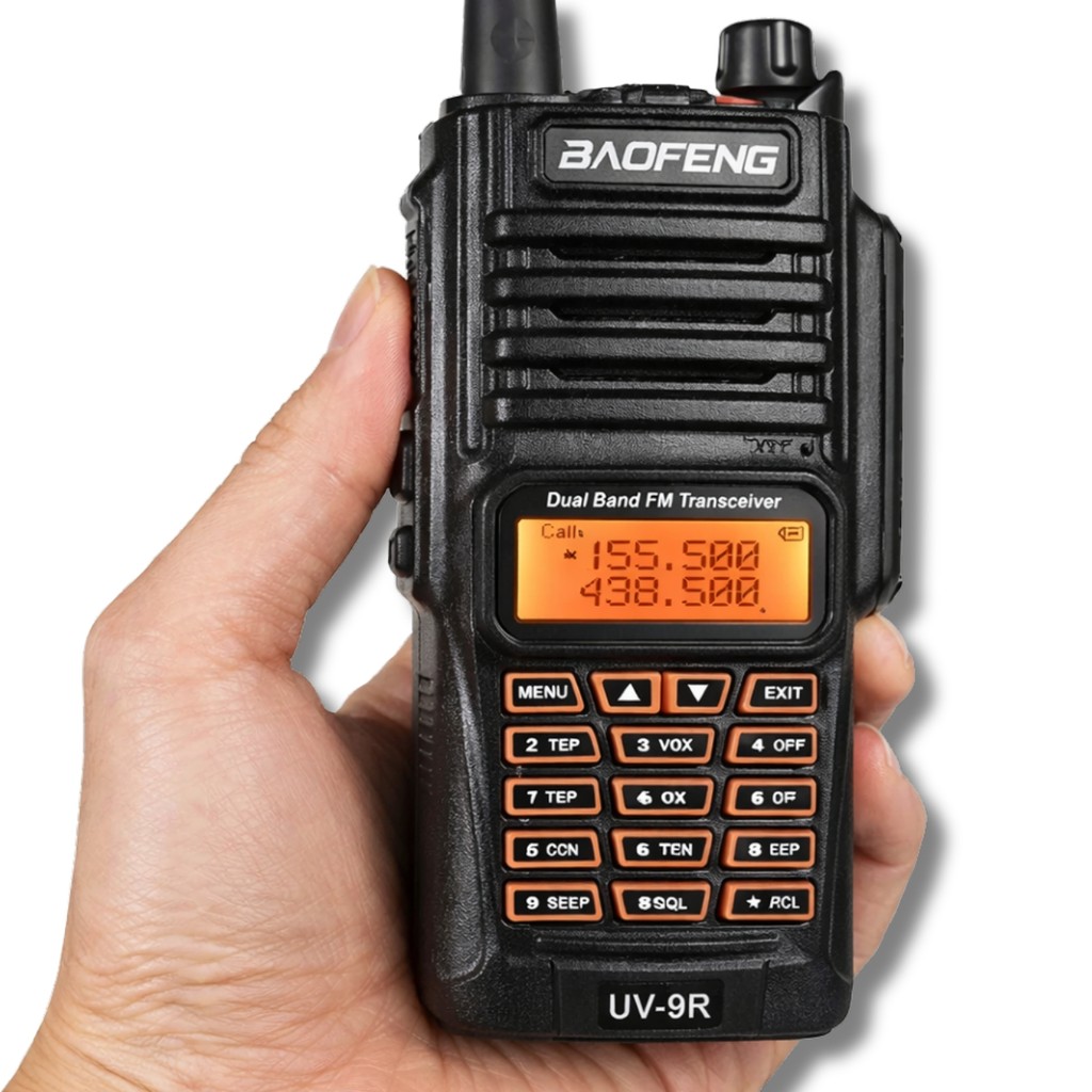 Radio Ht Walk Talk Dual Band Uhf Vhf Fm Baofeng Uv-9r 10w Kit 4,2 ou 1 Unidade