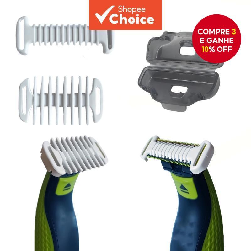 Capa Protetora para Aparador OneBlade Qp2724/qp2824/qp2520/qp2630, Pente Corporal com Capa Protetora, Acessório em Oferta na Shopee