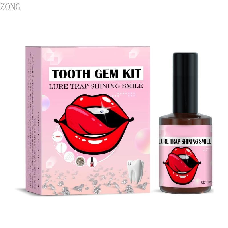 Kit Gemas Dente ZONG Dentes Colas E Joias Leves Para