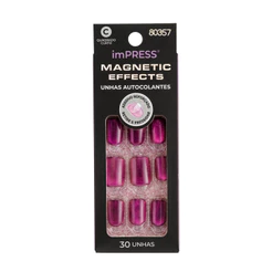 Unha Postiça imPress Magnetic Effects Levels - Kiss New York