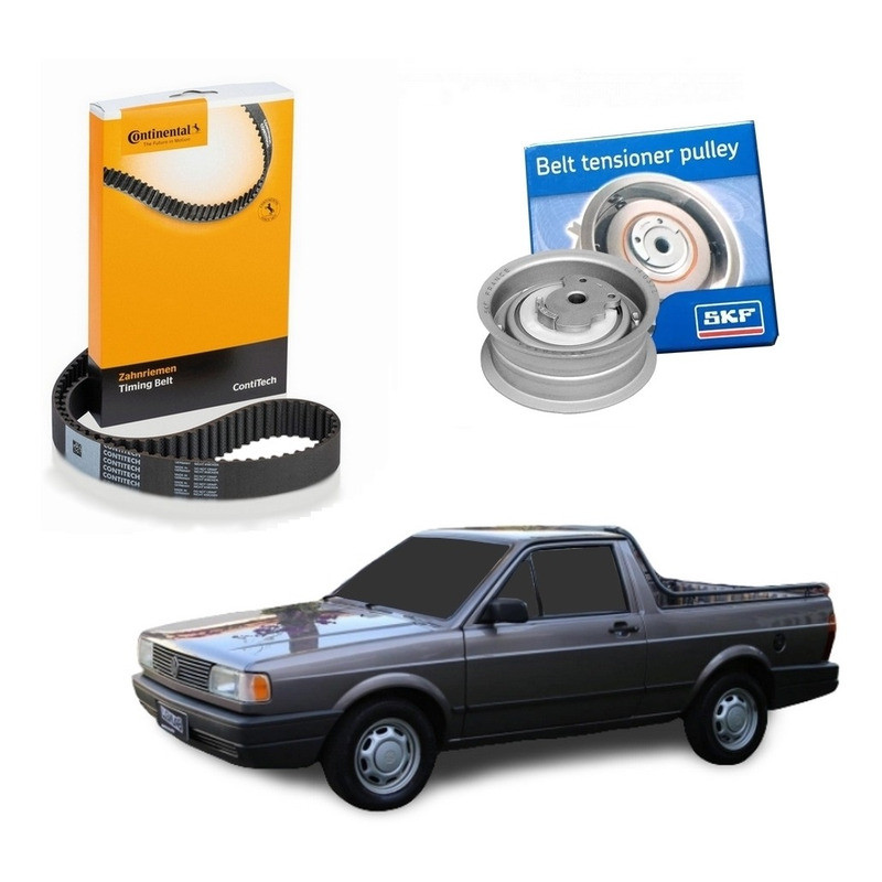 Kit Correia Dentada Tensor Saveiro 1.6 1.8 1991 A 1994
