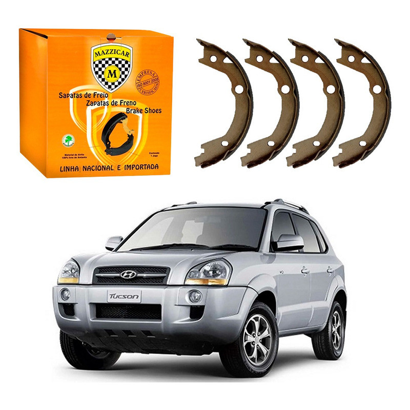 Sapata De Freio De Mão Tucson 2.0 2004 A 2019