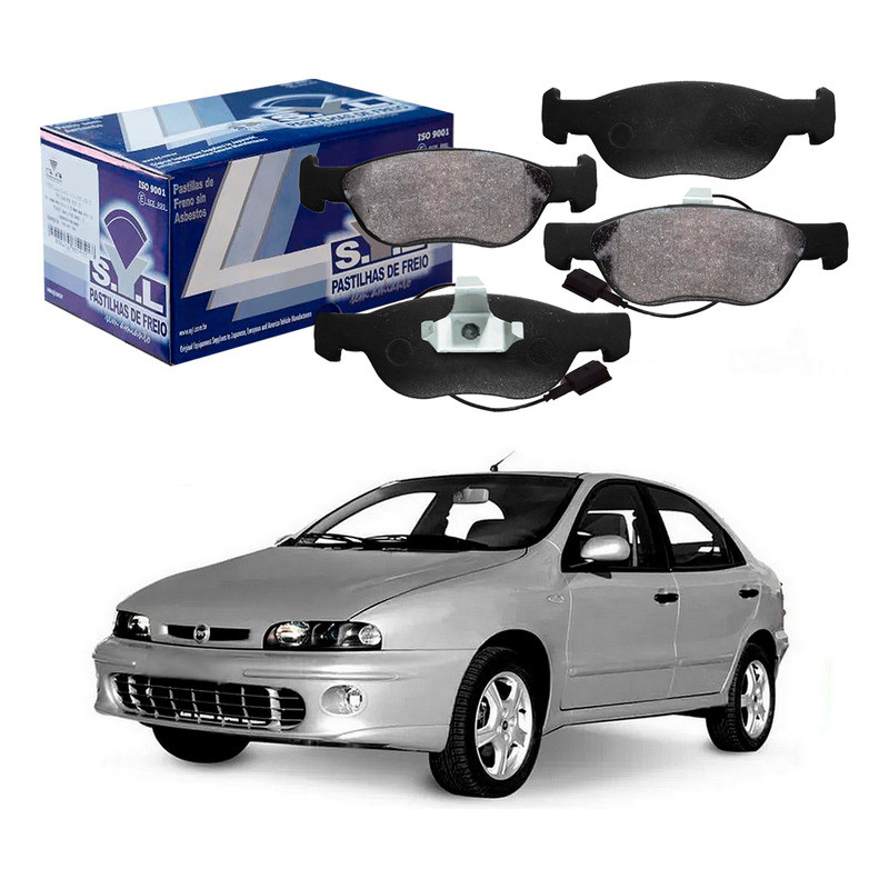 Pastilha Freio Dianteira Brava 1.8 1.6 1995 A 2001 em Oferta na Shopee