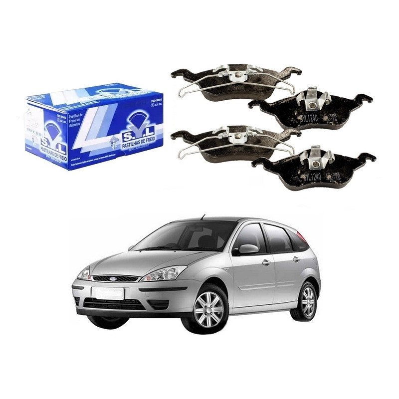 Pastilha Freio Dianteira, Focus 1.6 2003 A 2008 em Oferta na Shopee