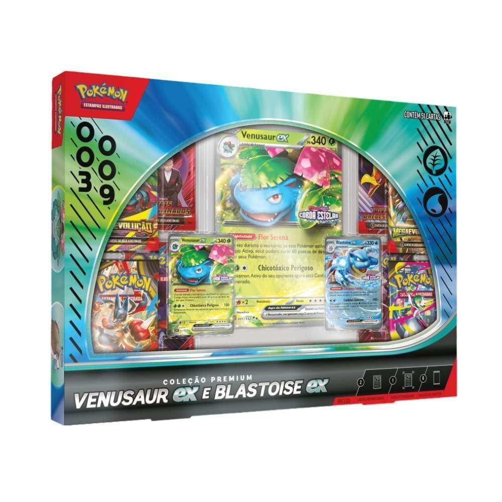 Livro BRINQ POKEMON VENUSAUR BLASTOISE por  Ed 