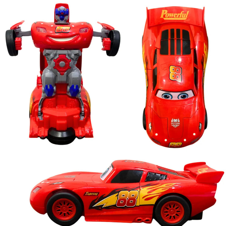Carrinho Transformers Relâmpago McQueen Vira Robô em Oferta na Shopee