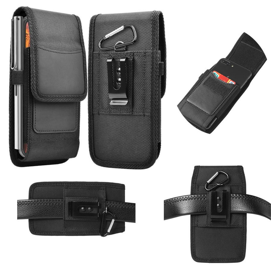 Bolsa Para Telefone Na Cintura-Com Clipe Cinto Telefones iPhone E Samsung De 4.7-6.9 "