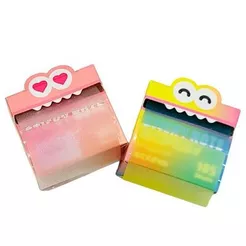 Bloco de Notas Adesivas com Glitter