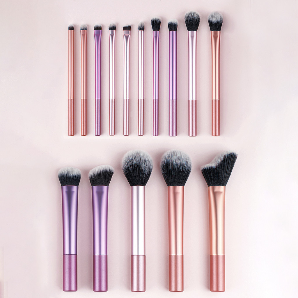 Kit De Pincéis De Maquiagem Profissional 8/12/14 Peças Conjunto Completo Para Pó Blush Alta Qualidade