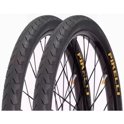 Par Pneu Bicicleta Pirelli Phantom Street Aro 26 X 1.50 Slick Bike Mtb Urbano