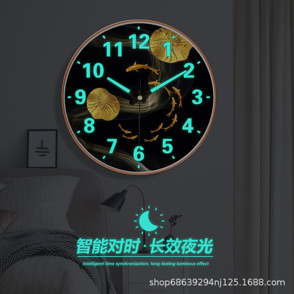 relogio de parede relogio de parede cozinha relogio de parede grande [10 Polegada 25cm] Relógio luminoso montado na pare