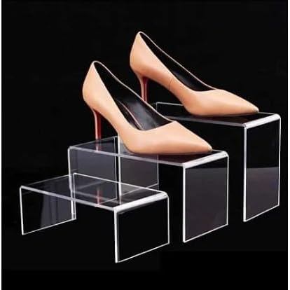 Plataforma Expositor Prateleira  Vitrine Nicho  Acrílico Prateleira Cubo Nicho Acrílico Vitrine 3 Peças Acrilico 3mm