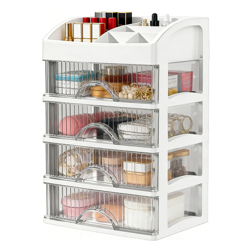 Organizador De Maquiagem Gaveta Caixa Organizadoruas Camadas em Oferta na Shopee