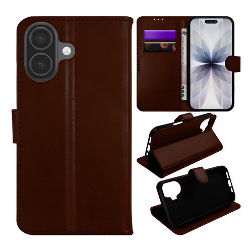 Capa Capinha Carteira Flip Para Iphone 17 6.3