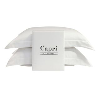 Jogo de Cama 300 Fios Bambu Kacyumara Capri Branco em Oferta na Shopee