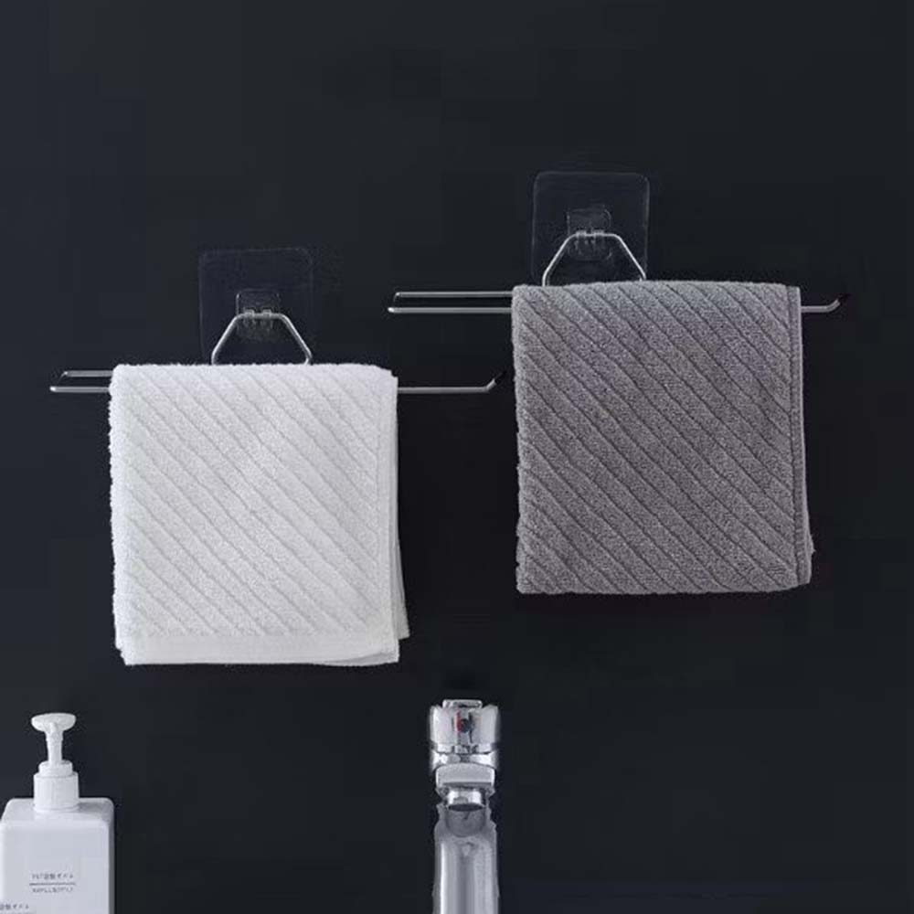 4 peças Porta Papel Toalha e Suporte de Filme de Alumínio para Parede de Cozinha