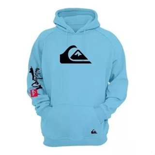 Moletom Unissex Estilo Surf Com Capuz Bolso Canguru Confortável Braço em Oferta na Shopee