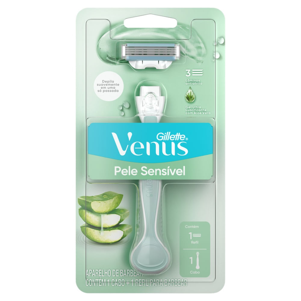 Gillette Vênus Pele Sensível 1 Unidade em Oferta na Shopee
