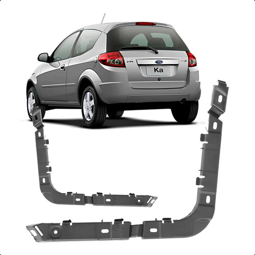 Suporte Guia Parachoque Ka 2008 2009 2010 11 12 13 Traseira em Oferta na Shopee