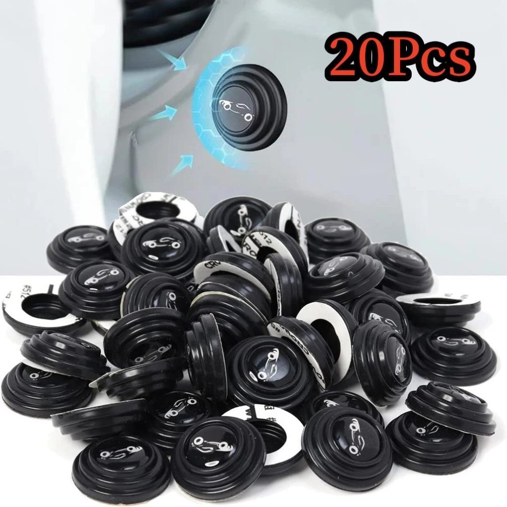 Almofada De Silicone Anti-Colisão Porta De Carro Junta Isolamento Acústico Auto-Impacto À Prova  Choque Adesivo Borracha em Oferta na Shopee