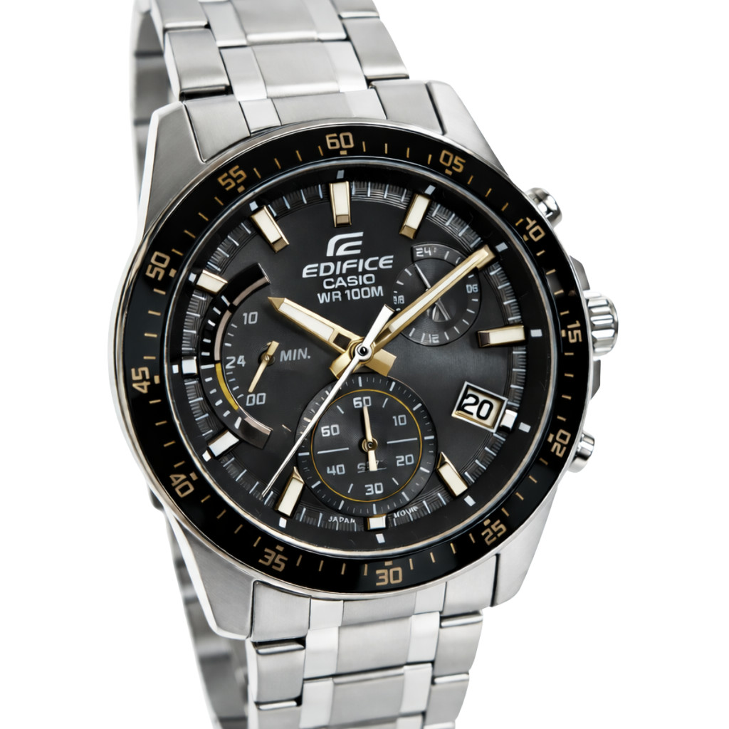 Relógio Casio Edifice Analógico Masculino Prateado EFV-540D-1A9VUDF