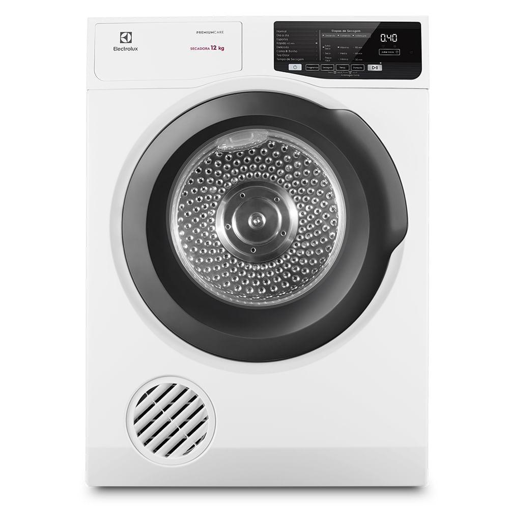 Secadora de Roupas Electrolux 12Kg Branca Premium Care com Autosense (SFP12) em Oferta na Shopee