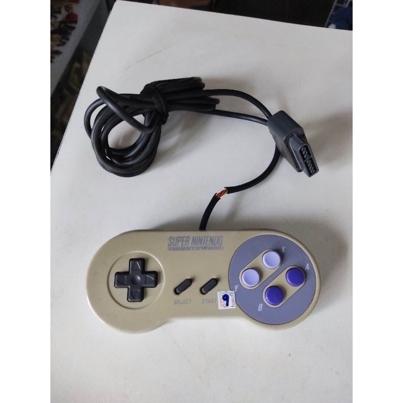 Joysticks SNes originais N64 PS3 Cube PS4 Wii  Super Nintendo Controles