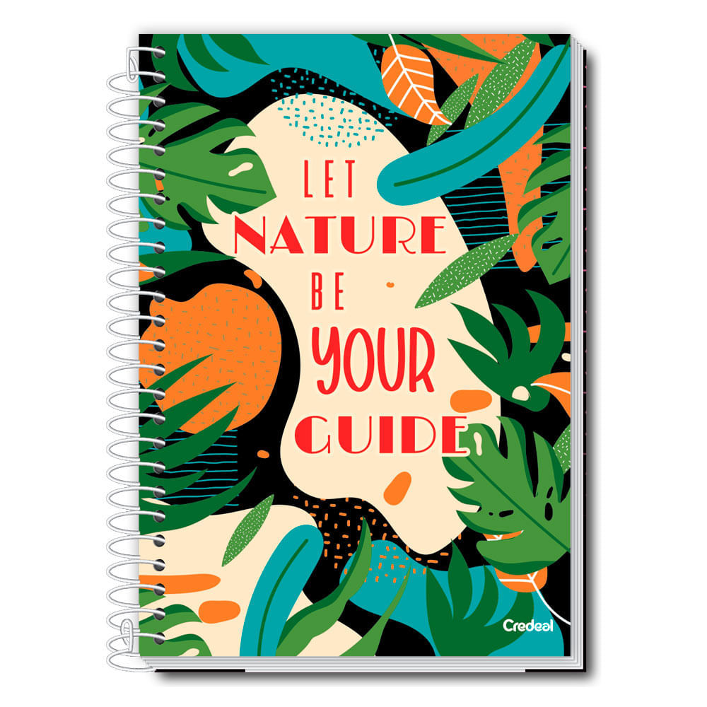 Caderno Universitário Feminino My Collection 160F/10 Matérias Credeal