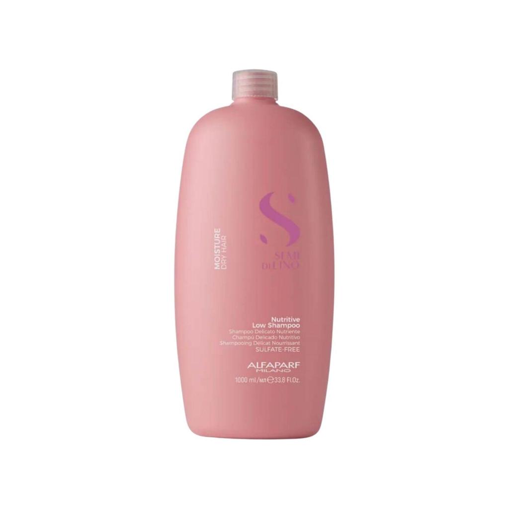 Alfaparf Semi Di Lino Moisture Nutritive - Shampoo sem Sulfato 1000ml em Oferta na Shopee