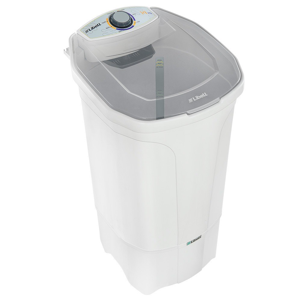 Lavadora de roupas semiautomática 14kg branca Libell em Oferta na Shopee