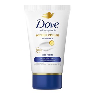 Desodorante Dove Antitranspirante Creme Sérum Reparação Diária 50g em Oferta na Shopee