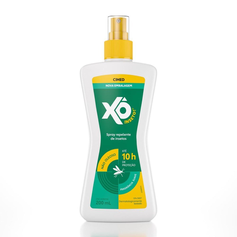 Repelente Xô Inseto 15% Deet Spray 200ml
