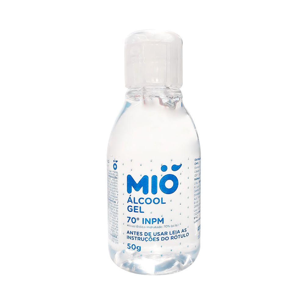 Álcool Gel 70% Mió Antisséptico 50g em Oferta na Shopee