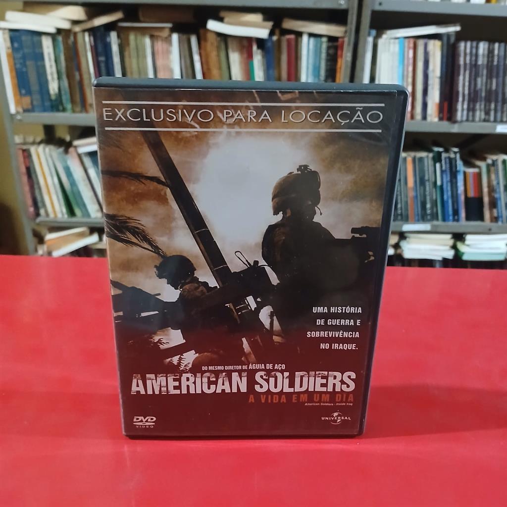 DVD DVD american soldiers - a vida em um dia editora sidney j. furie