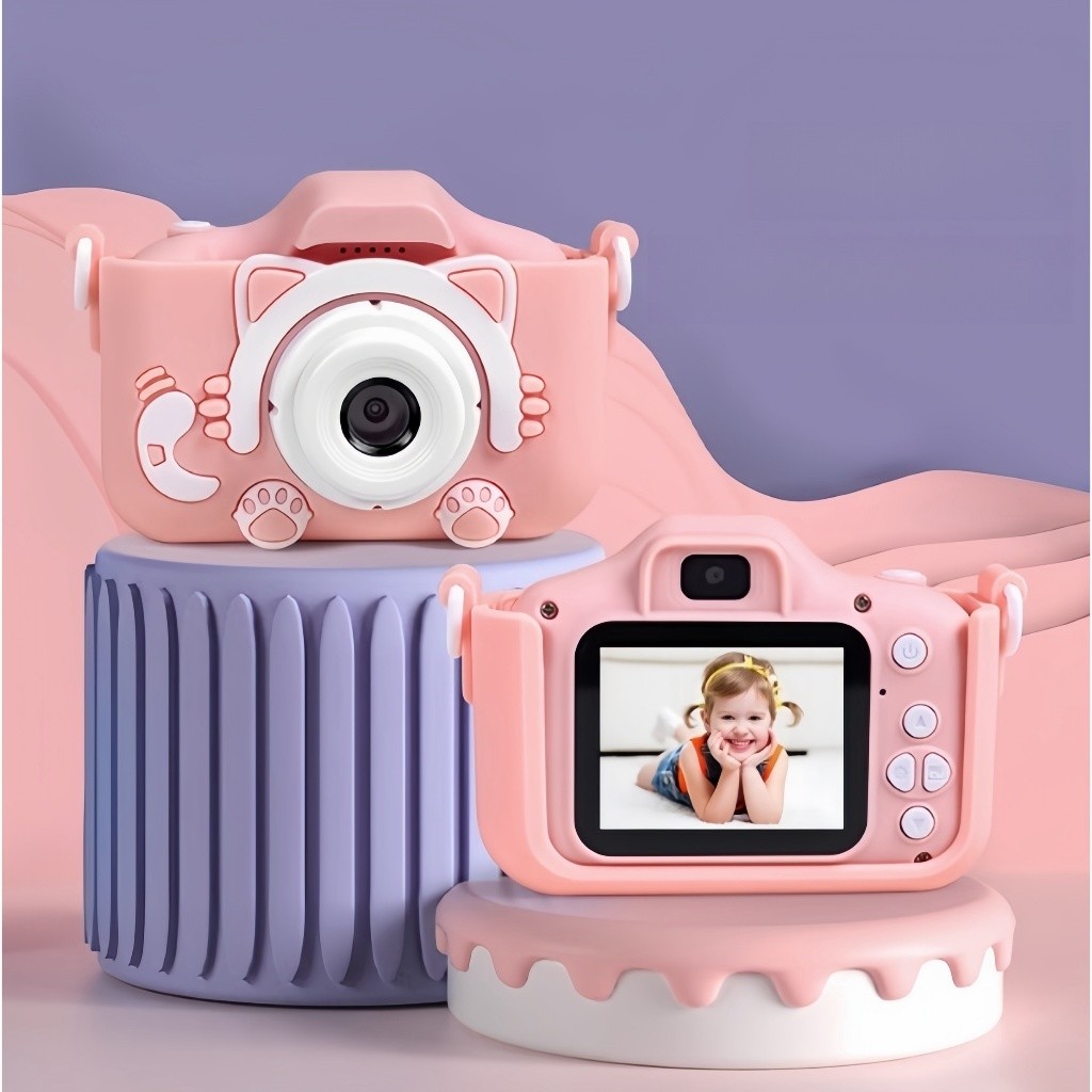 Mini Câmera Infantil Em Vários Estilos - Presente Para Crianças, Ideal Para Fotos E Vídeos De Jogos