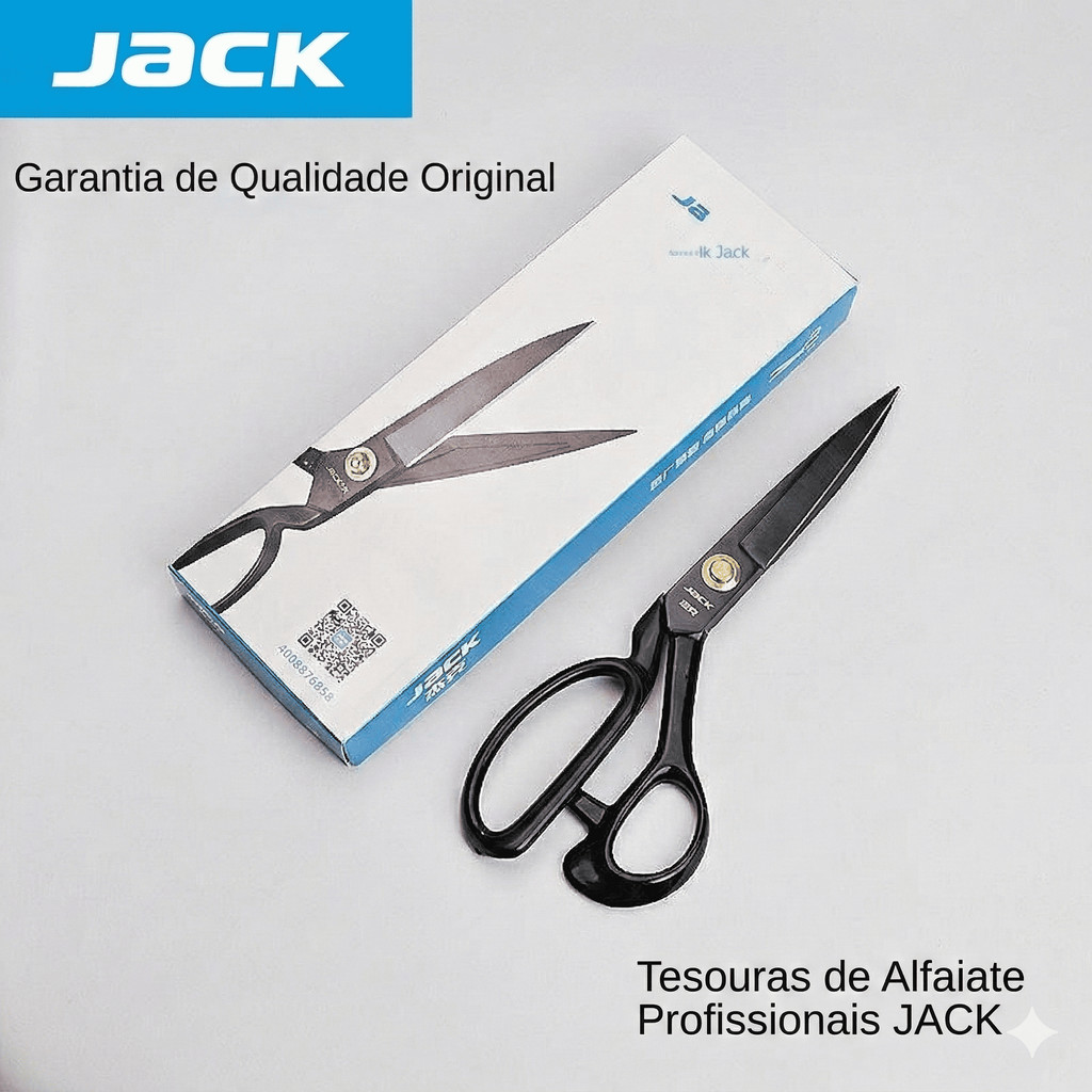 Tesoura Original Jack para Alfaiate – 9'  Polegadas | Corte Profissional de Tecido