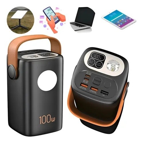 Power Bank 60 Mil mAh 100W Carregador Turbo Rápido Notebook Celulares Star link Portáteis BTE-96K