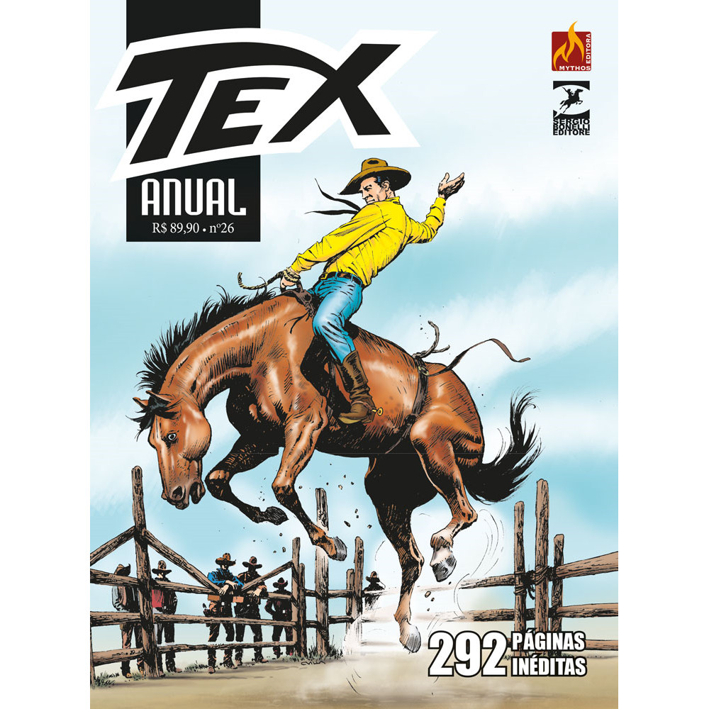 Capa do livro Comics - Tex anual nº 026 - Mythos Editora