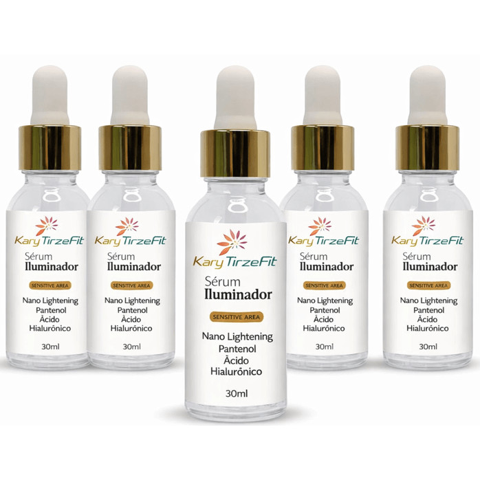 Serum Firmador Clareador Intimo Colageno+Elastina+Vitamina A+Acido Hialuronico 5x30ml