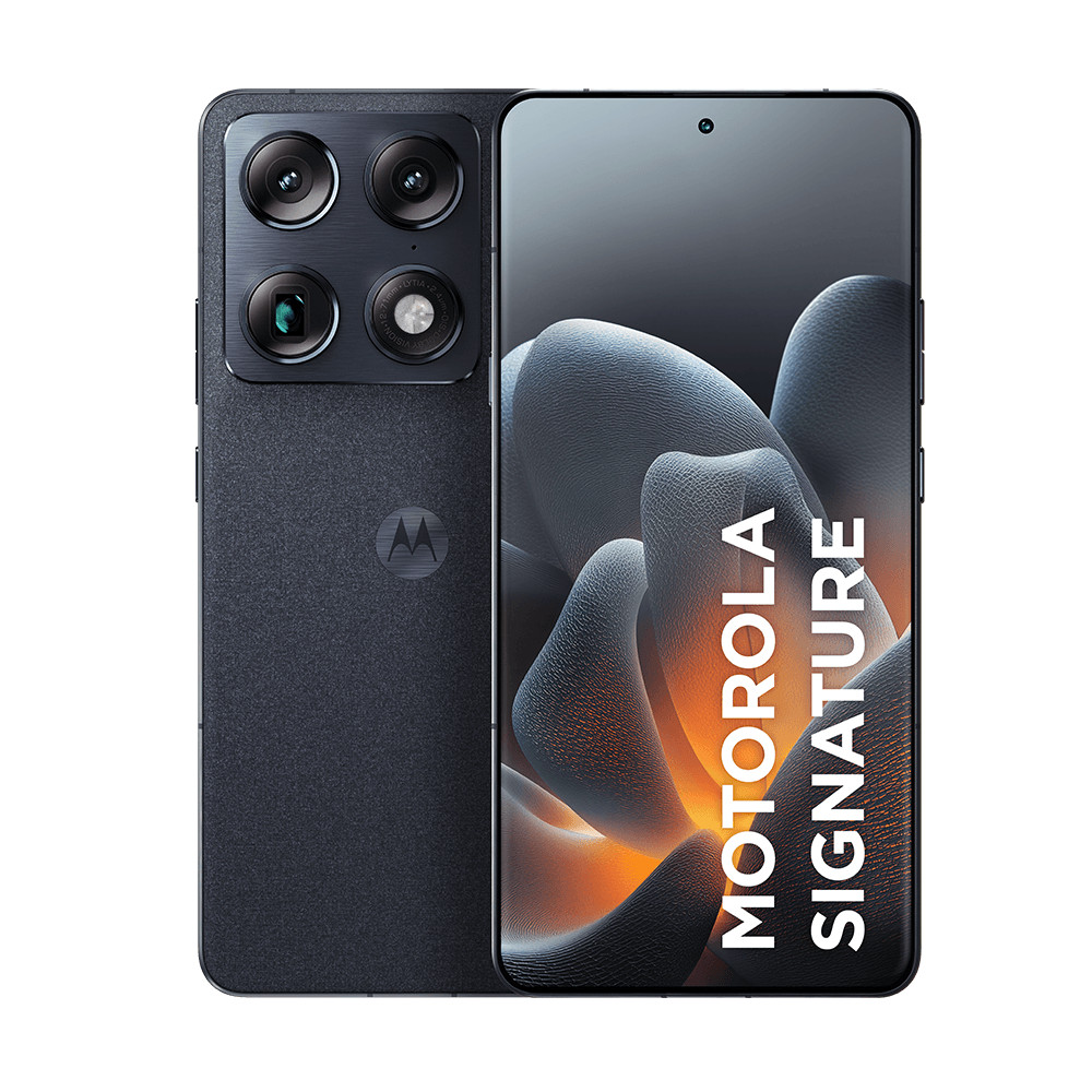 Smartphone Motorola Signature 5G - 512GB 12GB RAM, 3 cameras 50MP Sony Lytia e Zoom 100x, Tela 165hz