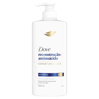 Shampoo Dove Reconstrução + Aminoácido 600ml em Oferta na Shopee