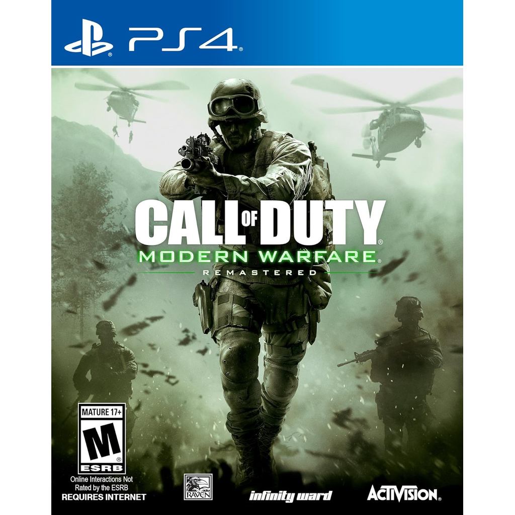 Call of Duty Modern Warfare Remastered PS4 Midia Fisica