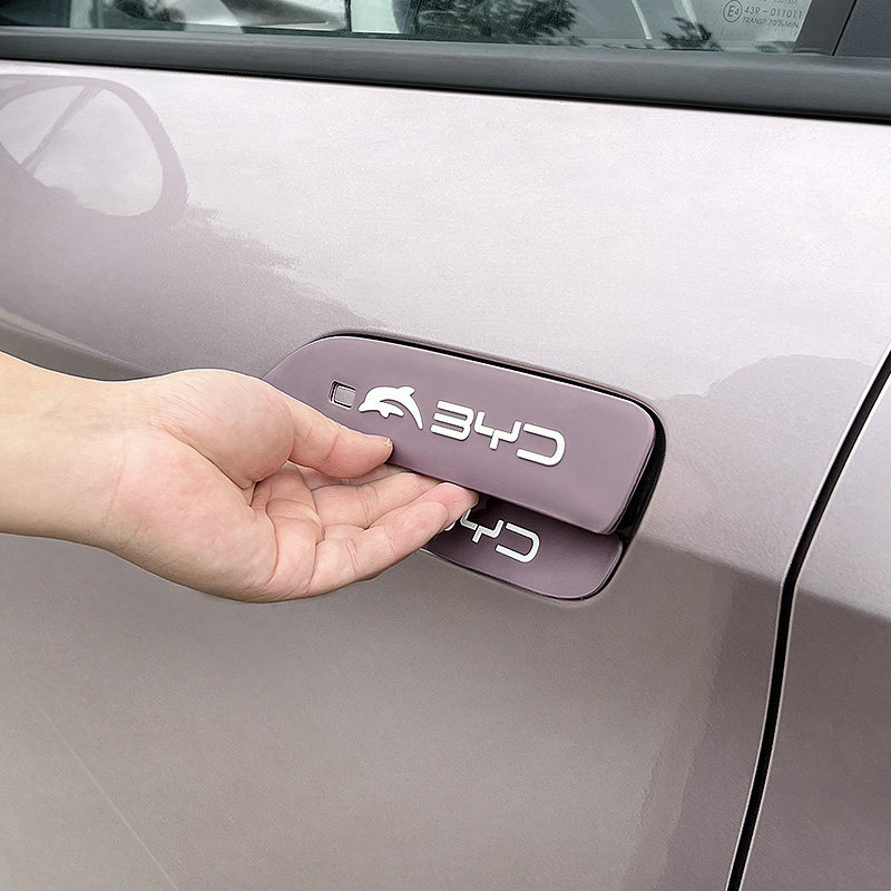Para Byd Golfinho GS Maçaneta Da Porta Película Protetora À Prova De Riscos Modificado Adesivo Do Carro Decorativa