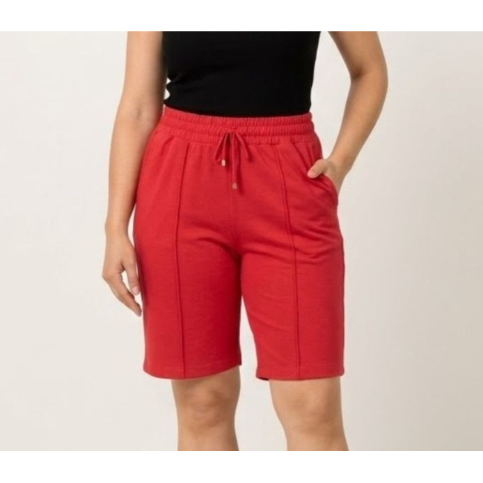 Bermuda Duna Feminina com Bolso Ideal Para o Verão | Tecido Leve e Fresquinho Moda Casual Plus Size em Oferta na Shopee