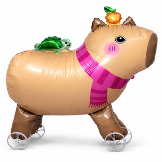 Balão Metalizado Com Rodinhas Animais Festas Tamanho G
